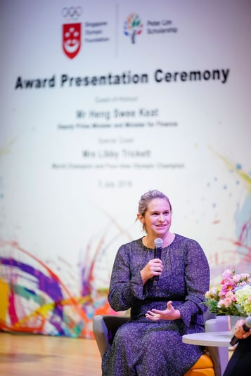 Olympic Gold medalist swimmer Libby Trickett